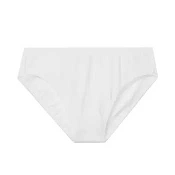 Трусы Victoria's Secret Stretch Cotton High-Leg Brief Classic, белый