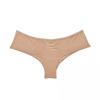 Трусы Victoria's Secret Very Sexy Icon Lace, бежевый