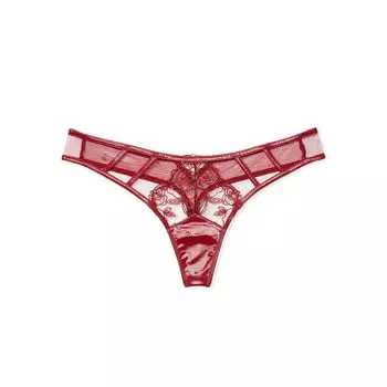 Трусы Victoria's Secret Very Sexy Midnight Affair Thong, красный
