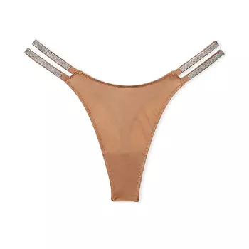 Трусы Victoria's Secret Very Sexy Shine Strap Lace, бежевый