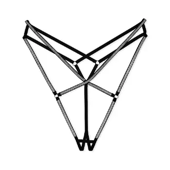 Трусы Victoria's Secret Very Sexy Shine Strap Lace, черный