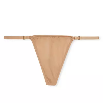 Трусы Victoria's Secret Very Sexy Smooth V-String, светло-бежевый