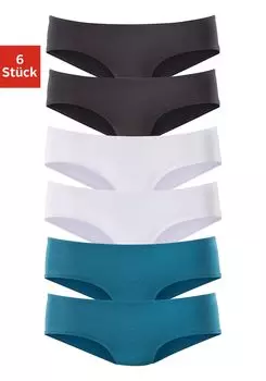 Трусы Vivance Active Hipster, цвет petrol, schwarz, wei