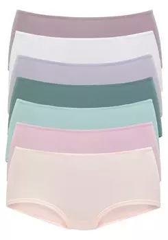 Трусы Vivance, цвет Mint/Light Purple/Apricot/Light Pink/White