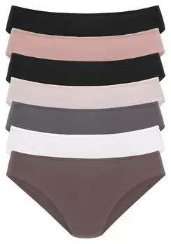 Трусы VIVANCE Panty, бежевый/нюдовый/антрацитовый/черный/белый