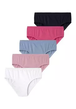 Трусы Vivance, светло-синий/темно-синий/розовый/розовый/белый
