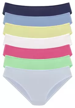 Трусы Vivance, темно-синий/дымчато-синий/светло-зеленый/малиновый/белый