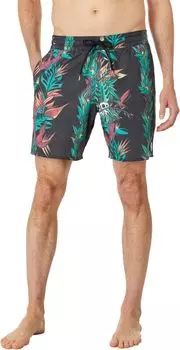 Трусы Volcom X Pepper Stoney 17 дюймов, черный