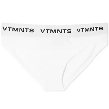 Трусы Vtmnts Logo Womens, белый