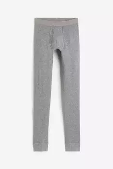 Трусы в рубчик H&M, серый