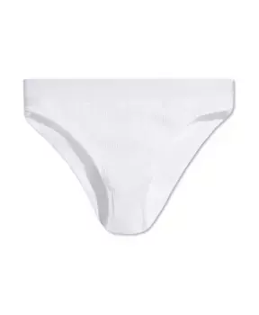 Трусы в рубчик Moschino, белый