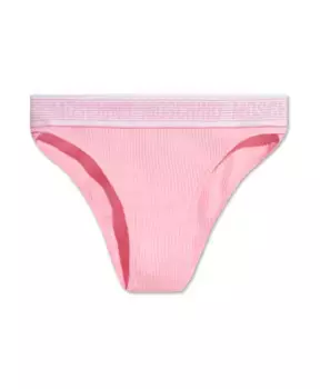 Трусы в рубчик Moschino, розовый