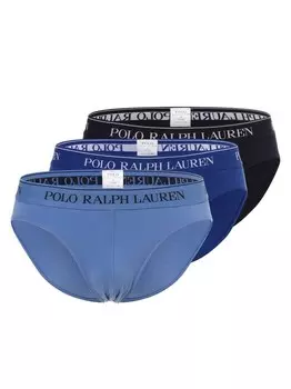 Трусы в упаковке 3 шт. Polo Ralph Lauren, синий