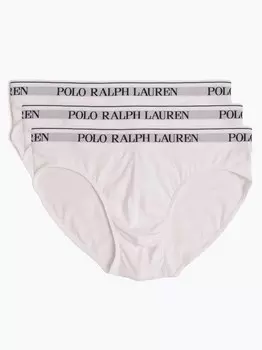 Трусы в упаковке 3 шт. Polo Ralph Lauren, белый