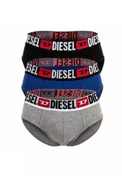 Трусы в упаковке 3 шт. - umbr-andrethreepack трусы хлопок стрейч простые Diesel, мультиколор