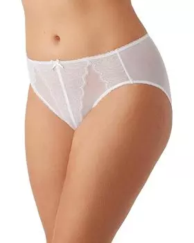 Трусы Wacoal Retro Chic Hi-Cut, белый