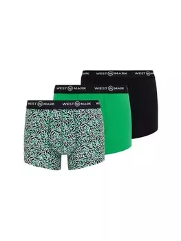Трусы WESTMARK LONDON Boxer shorts Oscar, цвет green/black