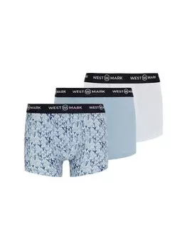 Трусы WESTMARK LONDON Boxer shorts Oscar, цвет light blue/white