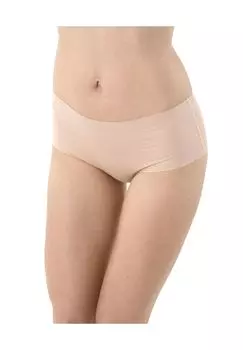 Трусы, вырезанные лазером, без подола. Упаковка из 3 трусов на талии Albertkreuz, бежевый