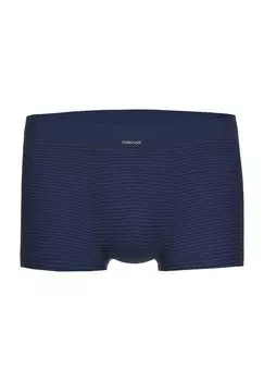 Трусы, вышивка логотипа, полоски, мужские AMMANN, темно-синий