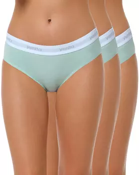 Трусы Yenita Bikinis (3er Set) Modern Sports Collection, мятный
