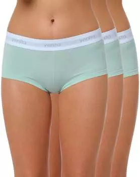 Трусы Yenita Panties (3er Set) Modern Sports Collection, мятный
