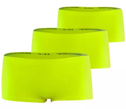 Трусы Yenita Seamless Pantys 3er Set, Microfaser, цвет neon gelb