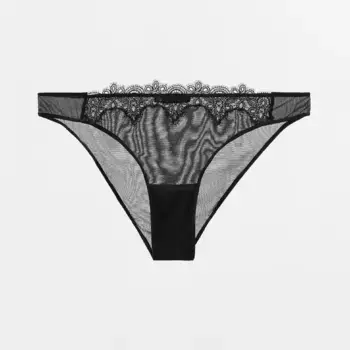Трусы Zara Lace Mesh, черный