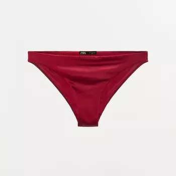 Трусы Zara Limited Edition Classic Silk, красный