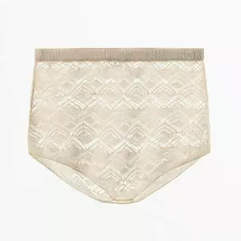 Трусы Zara Pointelle, белый