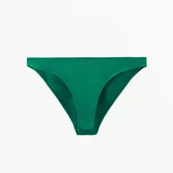Трусы Zara Satin Limited Edition, зеленый