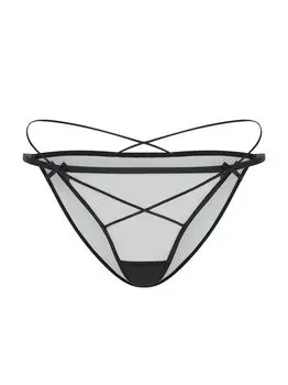 Трусы Zella из тюля Agent Provocateur, черный