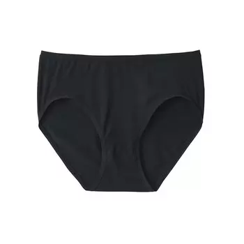 Трусы женские Muji средней посадки, темно-коричневый