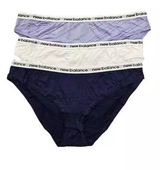 Трусы женские New Balance, цвет print/white/pigment