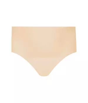 Трусы женские Spanx с высокой талией, бежевый