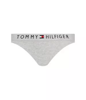 Трусы женские Tommy Hilfiger стринги хлопковые, серый