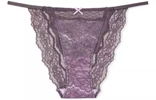 Трусы женские VICTORIA'S SECRET, 1 шт., фиолетово-серые
