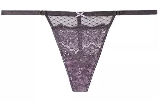 Трусы женские VICTORIA'S SECRET, 1 шт., фиолетово-серые