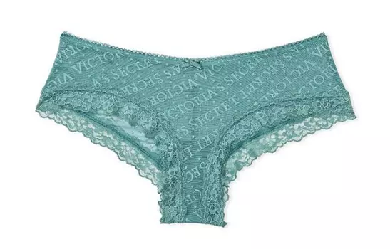 Трусы женские VICTORIA'S SECRET, 1 упаковка, цвет шалфей зеленый
