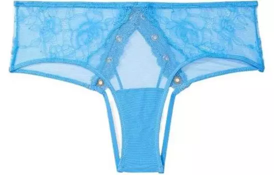 Трусы женские VICTORIA'S SECRET, 1 упаковка, цвет "Капри", синие
