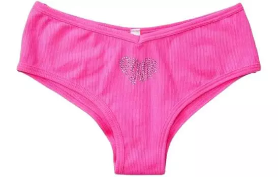 Трусы женские VICTORIA'S SECRET, 1 упаковка, ярко-розовые