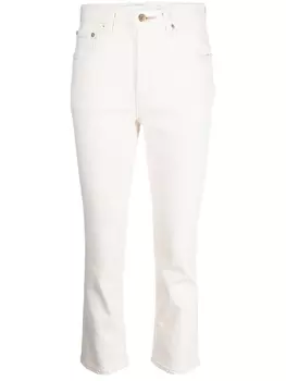 Tu es mon Tresor джинсы скинни The Rose Quartz средней посадки, белый