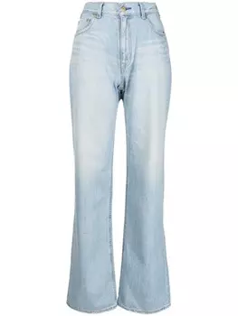 Tu es mon Tresor прямые джинсы The Tanzanite, синий