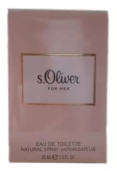 Туалетная вода, 30 мл s.Oliver, For Her, sOliver