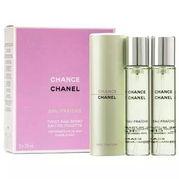 Туалетная вода, 3 шт. Chanel, Chance Eau Fraiche