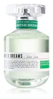 Туалетная вода, 50 мл Benetton, United Dreams Live Free