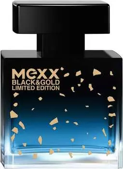 Туалетная вода, 50 мл Mexx, Black & Gold Limited Edition For Him