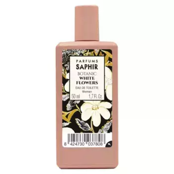 Туалетная вода botanic eau de toilette Saphir, цвет flores blancas