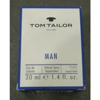 Туалетная вода для мужчин Tom Tailor MAN 30 мл - НОВИНКА