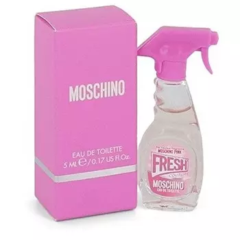 Туалетная вода Fresh Couture Pink Splash Mini для женщин 0,17 унций, 5 мл, Moschino